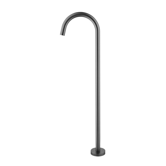 Mica Gun Metal Freestanding Bath Spout