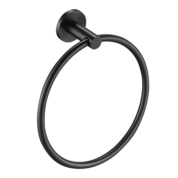 Mica Gun Metal Hand Towel Ring