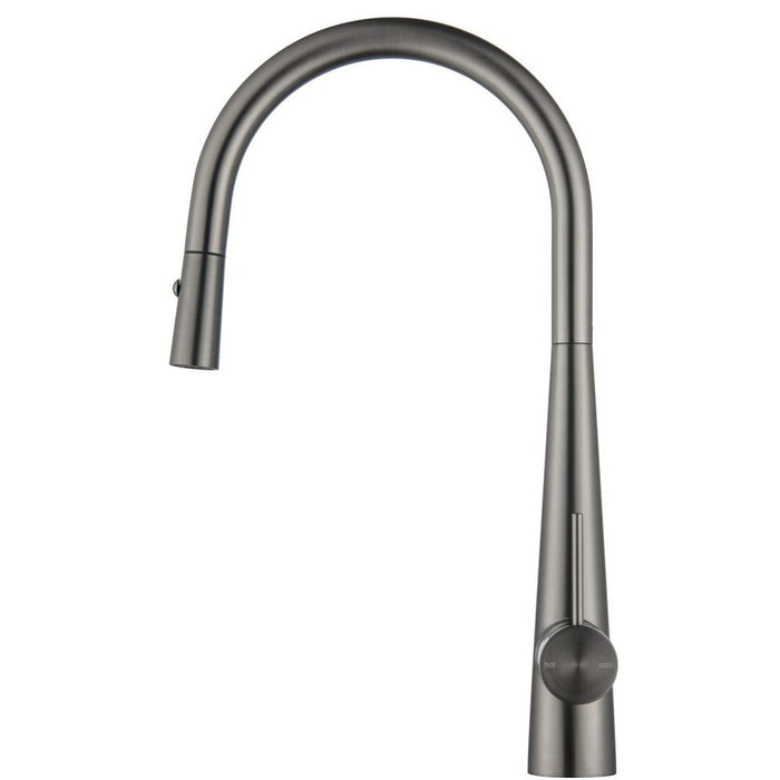 Mica Gun Metal Pull-Out Cone Sink Mixer