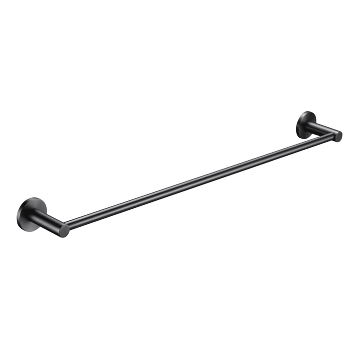 Mica Gun Metal Single Towel Rail - 800mm