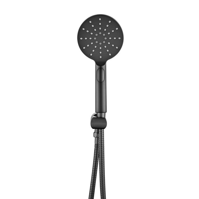 Mica Gun Metal Wide Hand Shower