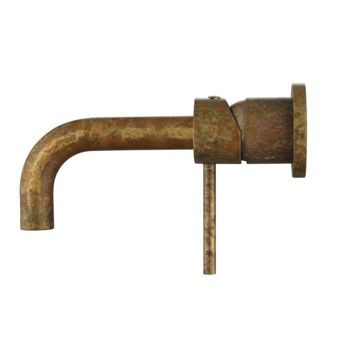 Mica LVB Living Brass Wall-Spout Combo - Curved Spout - 2P