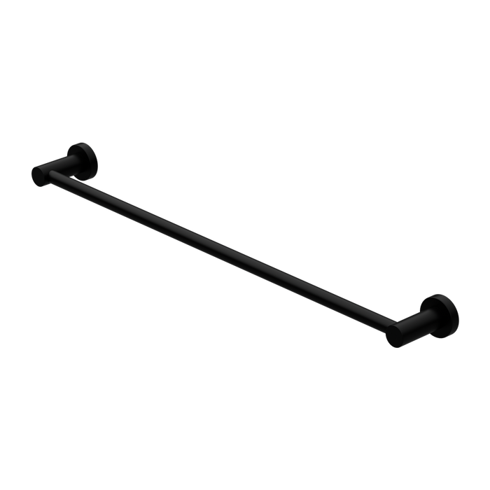 Nero | Mecca 600 mm Matte Black Single Towel Rail