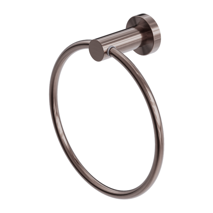 Nero | Mecca Brushed Bronze Towel Ring