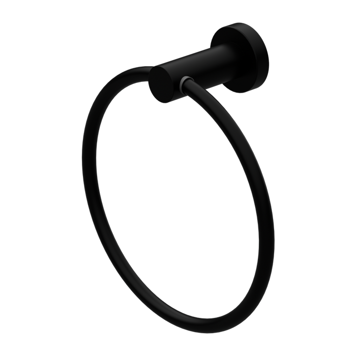 Nero | Mecca Matte Black Towel Ring