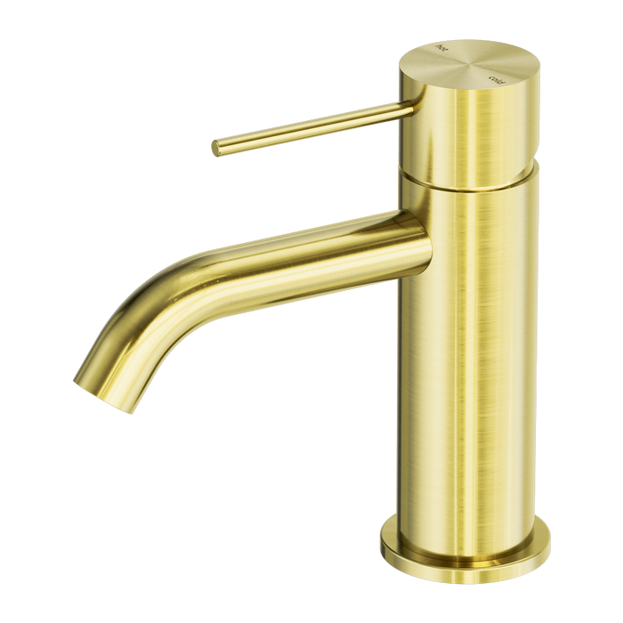 Nero | Mecca Brushed Gold Basin Mixer