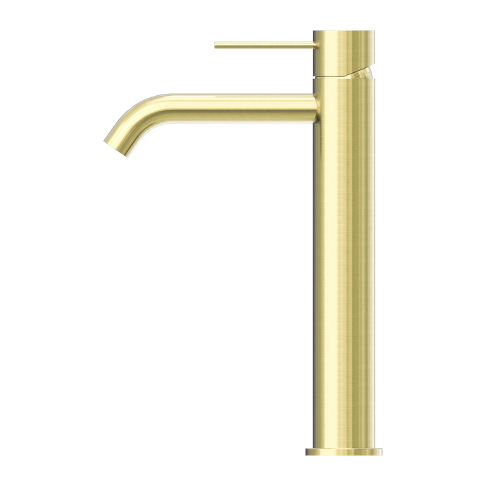 Nero | Mecca Brushed Gold Tall Basin Mixer