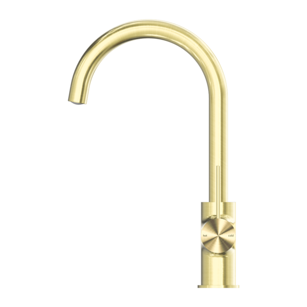 Nero | Mecca Brushed Gold Kitchen Mixer