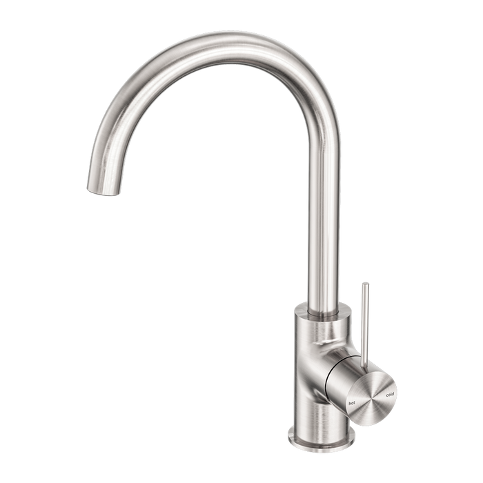 Nero | Mecca Brushed Nickel Kitchen Mixer