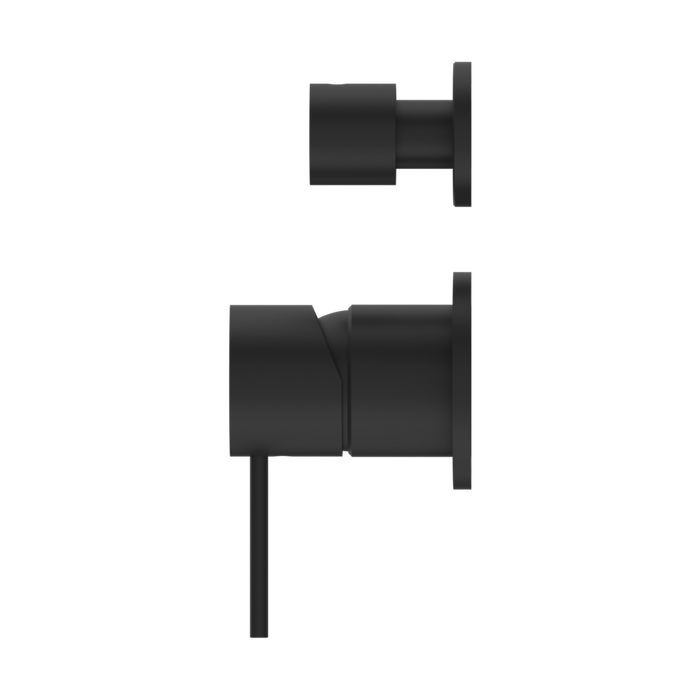 Nero | Mecca Matte Black Separate Wall Diverter