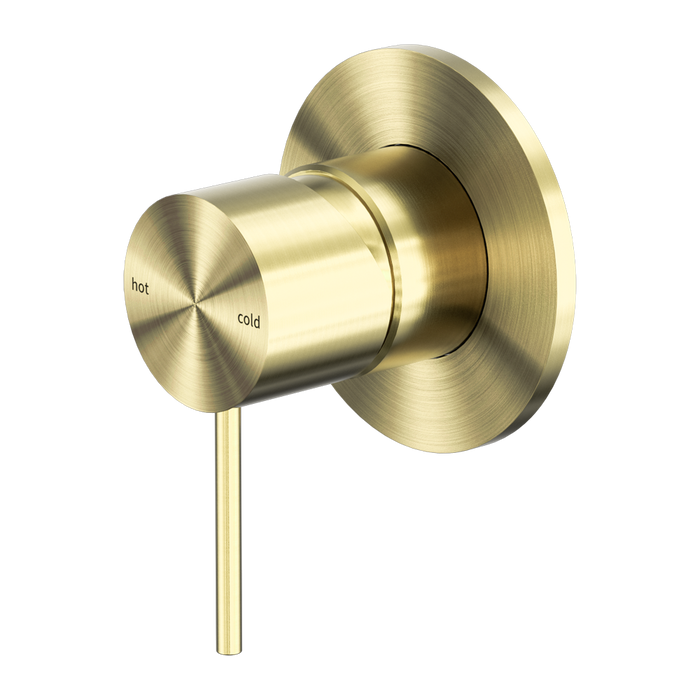 Nero | Mecca Brushed Gold Wall Mixer