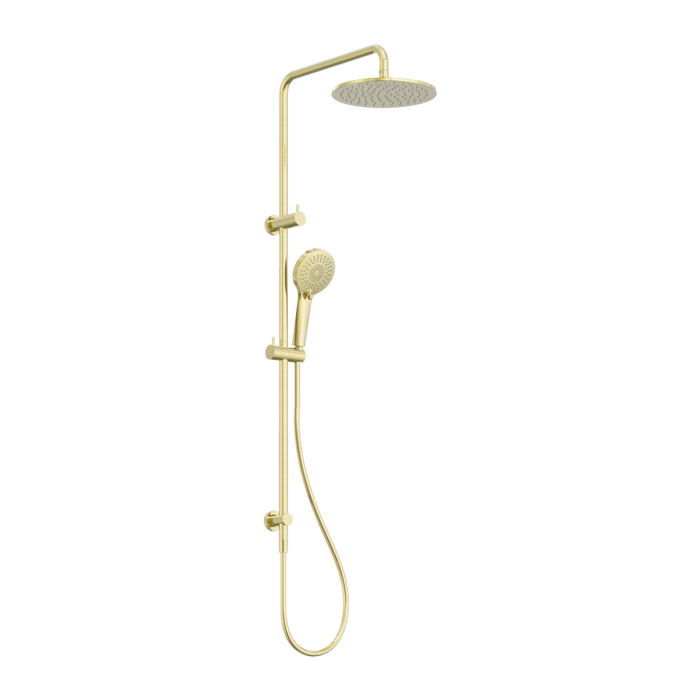 Nero Dolce Mecca Brushed Gold Multifunction Shower Rail Set