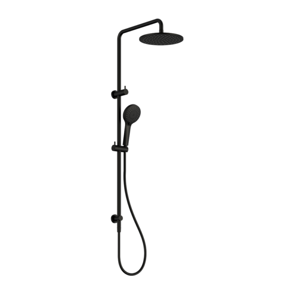 Nero Mecca Black Multifunction Shower Rail Set