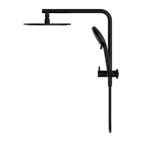 Nero | Mecca Black Multifunction Half Shower Rail Set