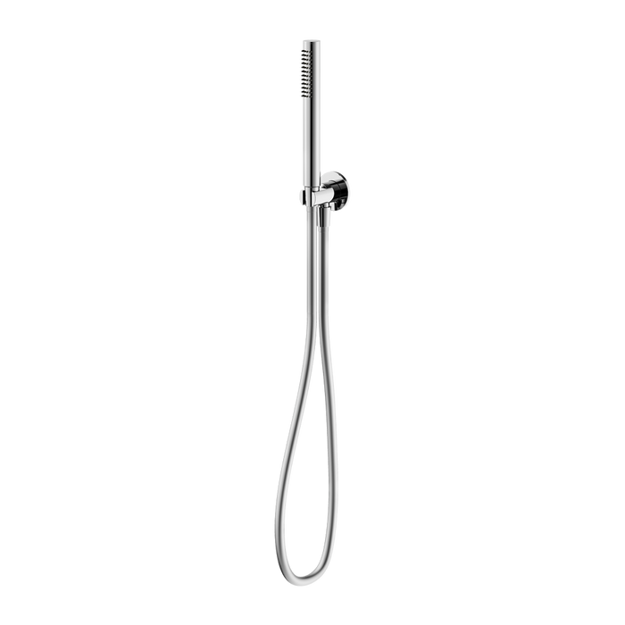 Nero | Mecca Chrome Slim Hand Held Shower Rail