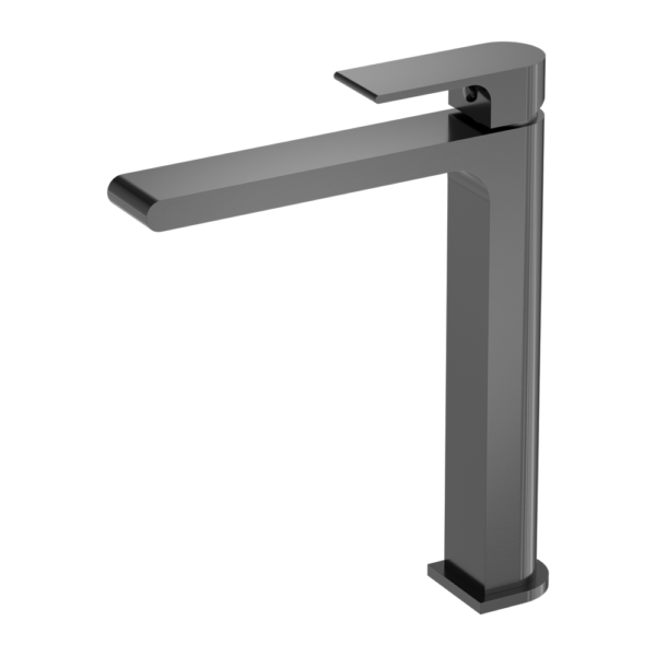 Nero | Bianca Gun Metal Grey Tall Basin Mixer