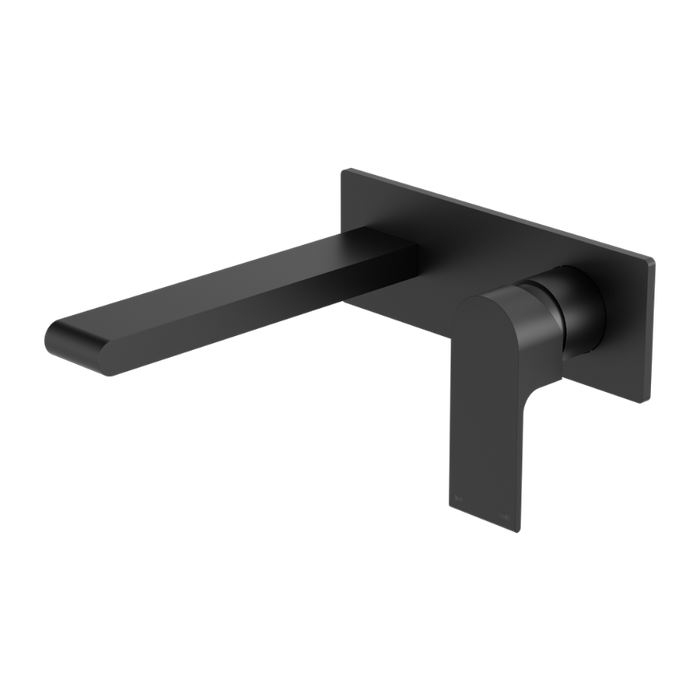 Nero | Bianca Matte Black Wall Basin Mixer