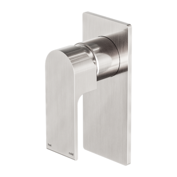 Nero | Bianca Brushed Nickel Wall Mixer