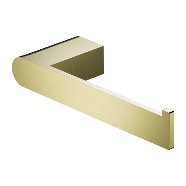 Nero | Bianca Brushed Gold Toilet Roll Holder