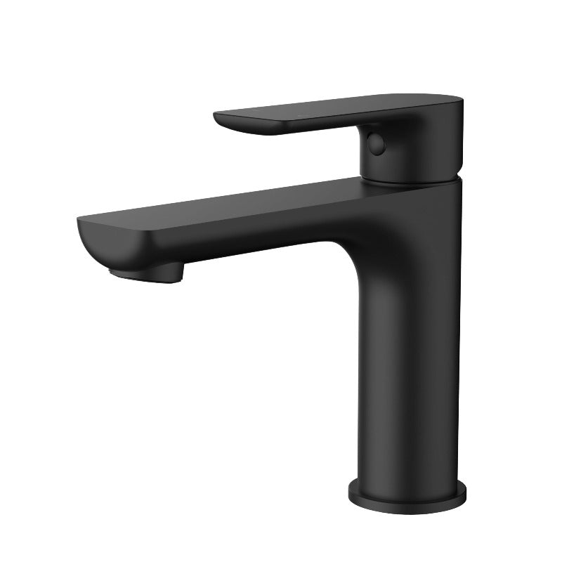 Nova Matte Black Basin Mixer | Acqua Bathrooms