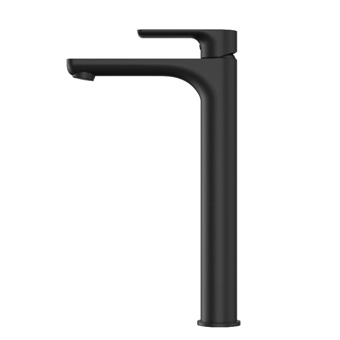 Nova Matte Black Tall Basin Mixer