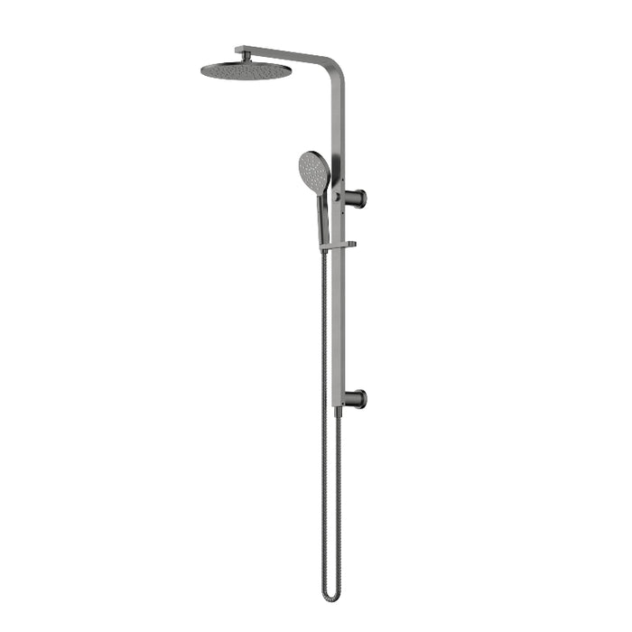 Nova Gun Metal Multifunction Shower Rail