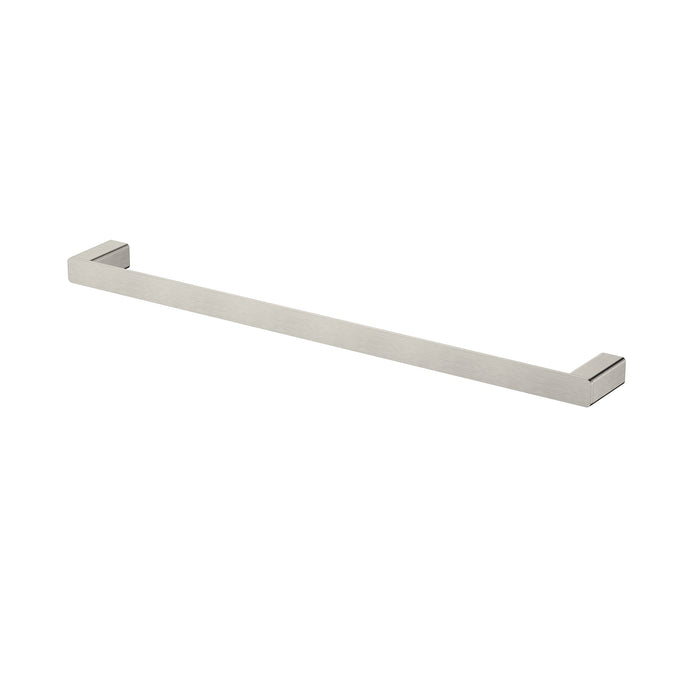 Nova 600mm Brushed Nickel Single Towel Rail