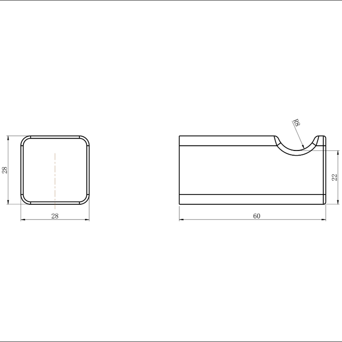 Nova Brushed Nickel Robe Hook