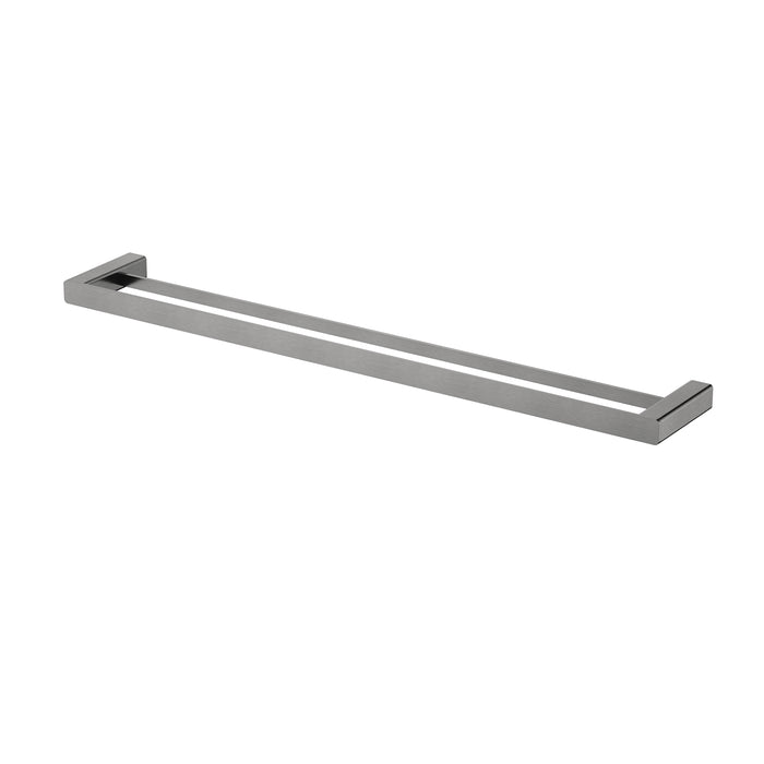 Nova Gun Metal 750mm Double Towel Rail