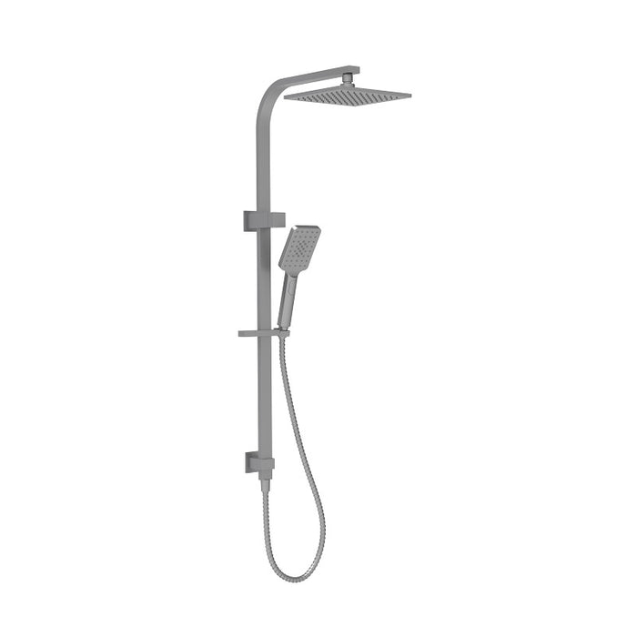 Ruki Gun Metal Multifunction Shower Rail