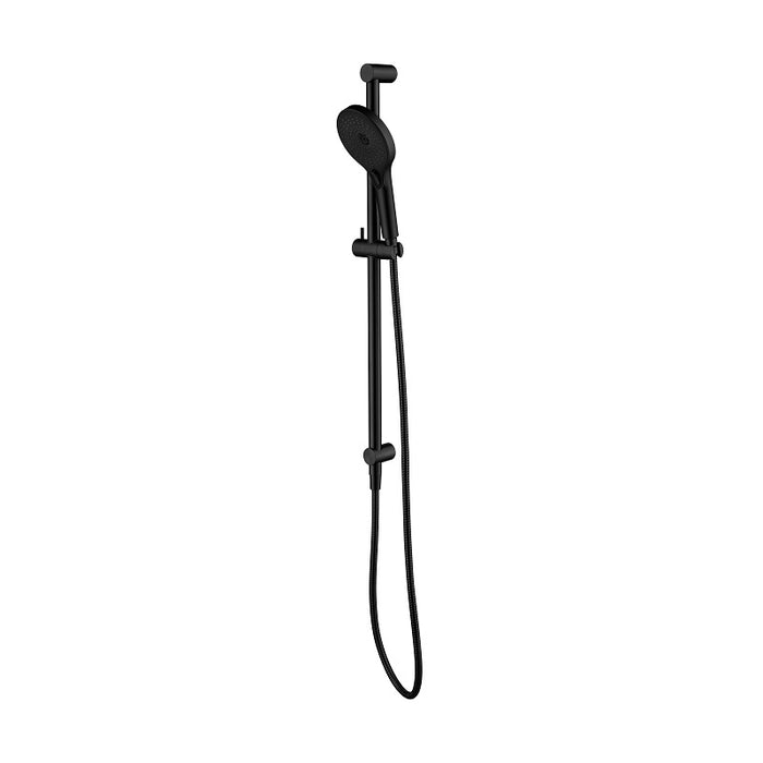 Mica Matte Black Shower Rail