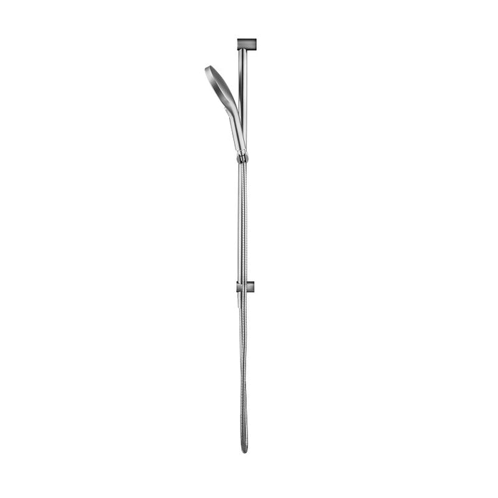 Mica Brushed Nickel Shower Rail