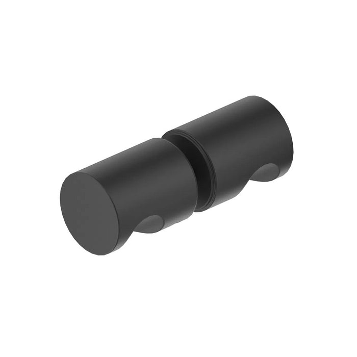 Matte Black Round Shower Screen Handle