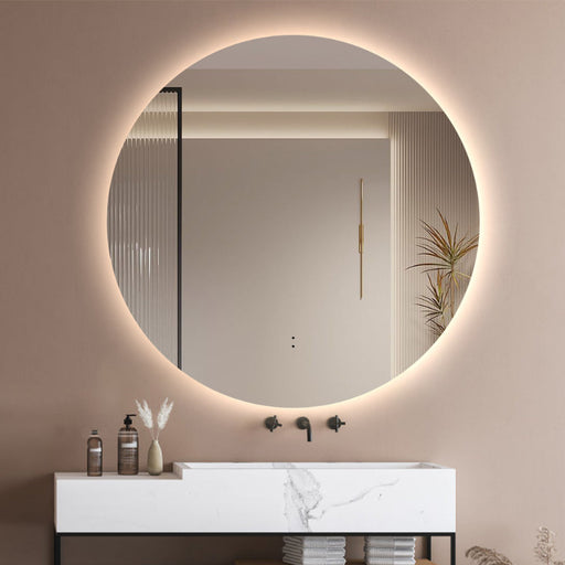 Indulge | Round Touchless 1000mm LED Mirror - Three Light Temperatures - Acqua Bathrooms