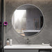 Indulge | Round 800mm Brushed Stainless Framed Mirror - Acqua Bathrooms