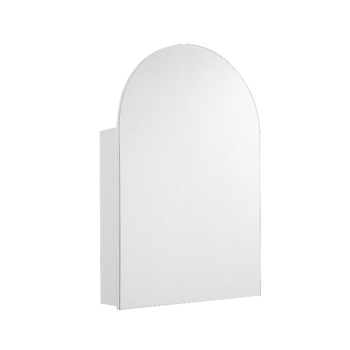 Arched Matte White Square Shaving Cabinet By Indulge® - Acqua Bathrooms