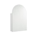 Arched Matte White Square Shaving Cabinet By Indulge® - Acqua Bathrooms