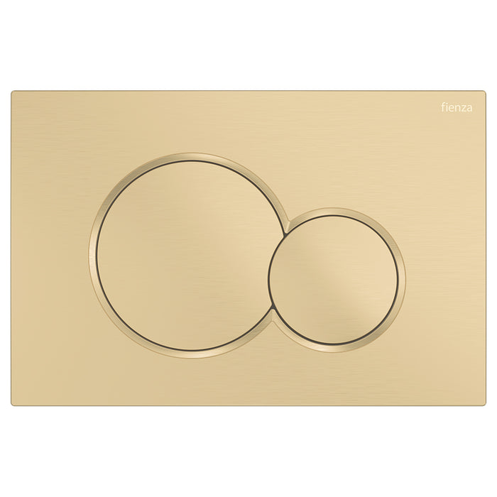 Geberit Sigma 20 Button - Fienza Round Urban Brass / Brushed Gold