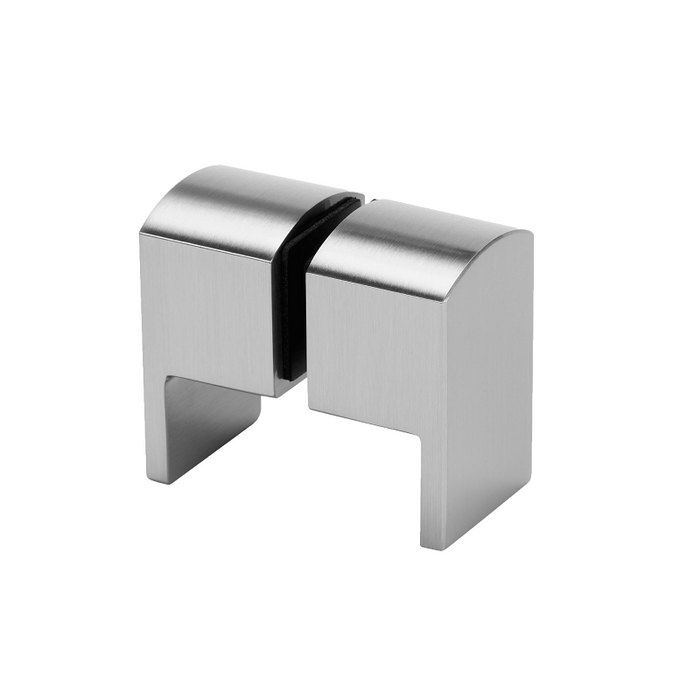 Brushed Nickel Square Lever Shower Screen Handle