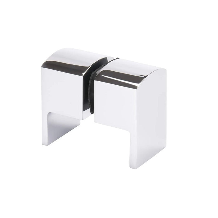 Chrome Square Lever Shower Screen Handle