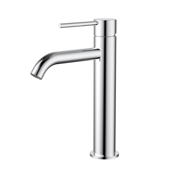 Star Mini Mid Basin Mixer - Curved Spout