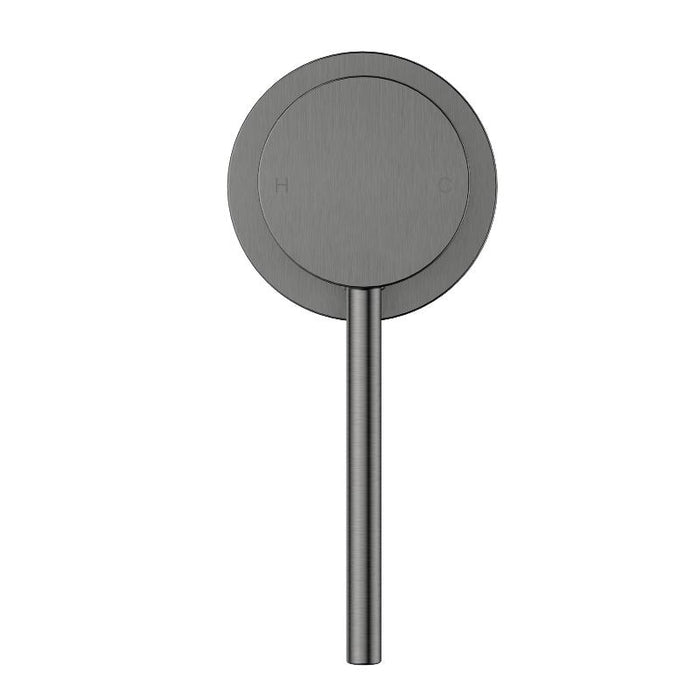 Star Mini Gun Metal Wall Mixer - 60mm Plate