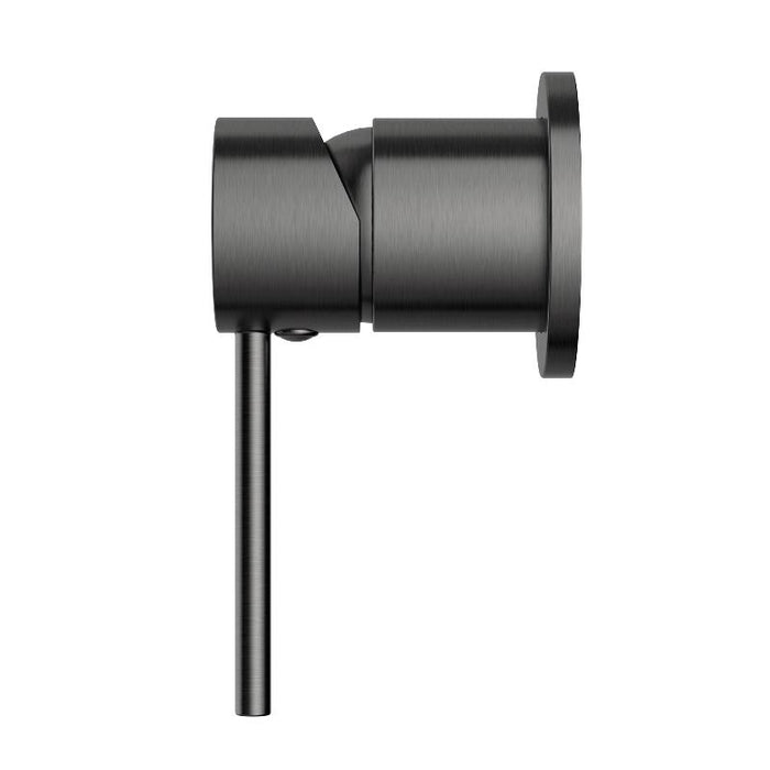 Star Mini Gun Metal Wall Mixer - 60mm Plate