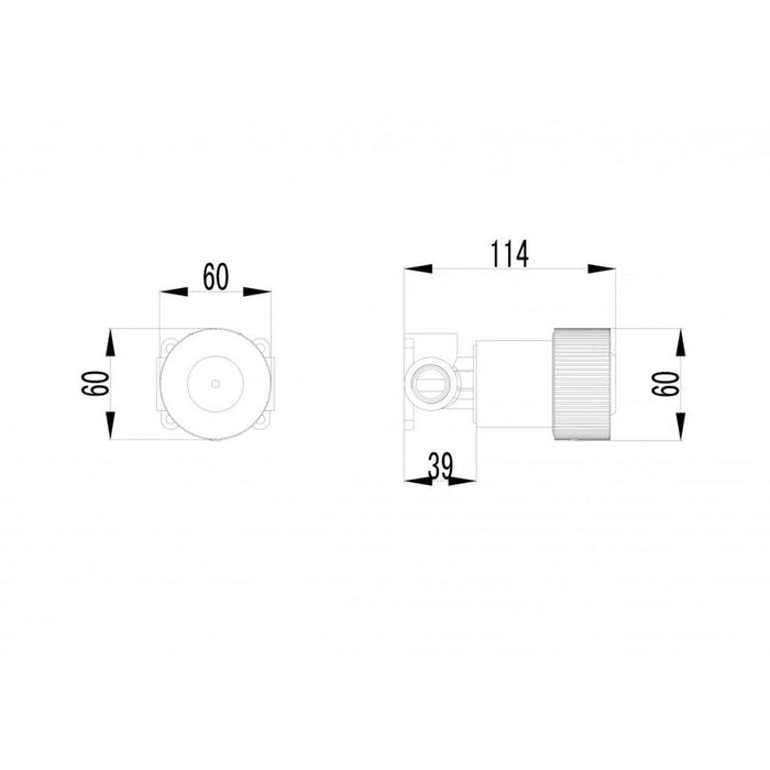 Soko Chrome Progressive Shower Mixer