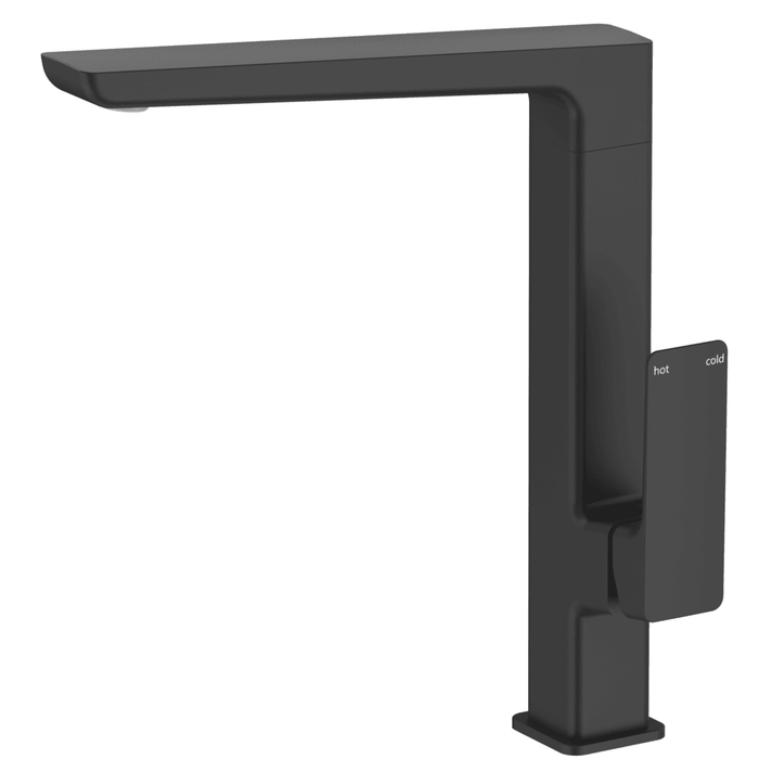 Tiago Matte Black Sink Mixer