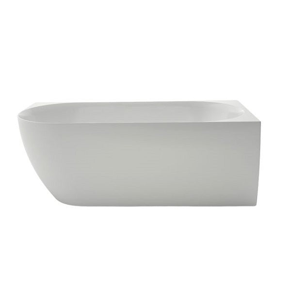 Polino 1600 Matte White Right Corner Fit Freestanding Bath Tub