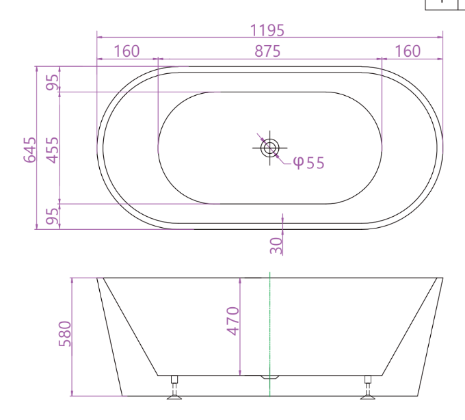 Shanty Round Freestanding Bath Tub