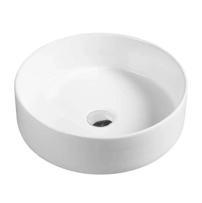 Radius 355mm Gloss White Above Counter Basin