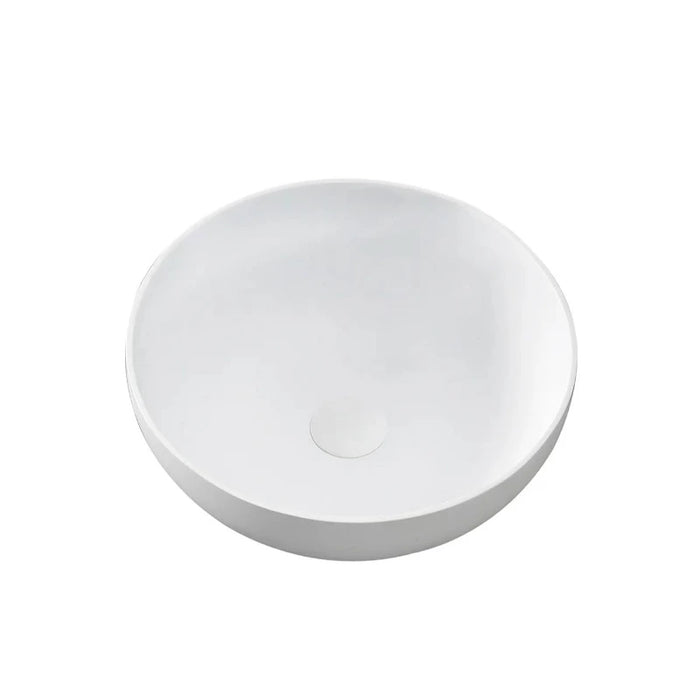 Otti London Solid Surface Stone Round Basin