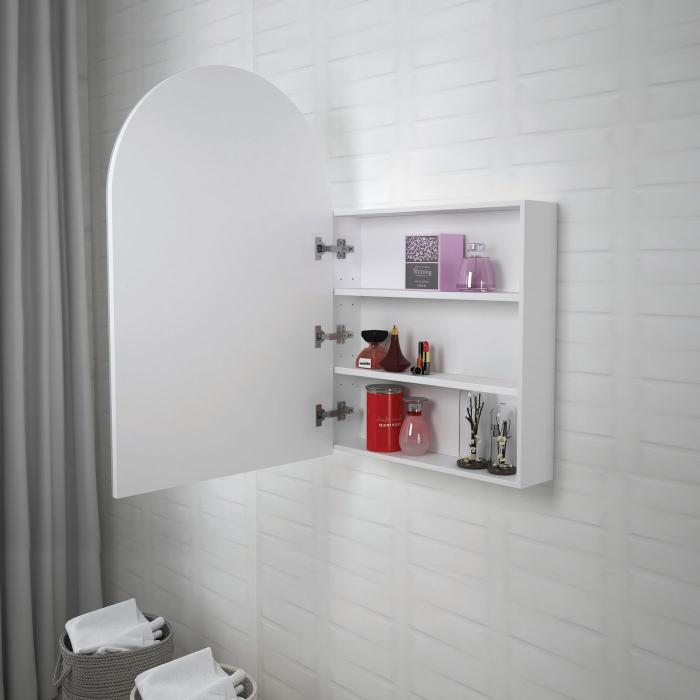 Otti Australia | Arched Matte White Shaving Cabinet